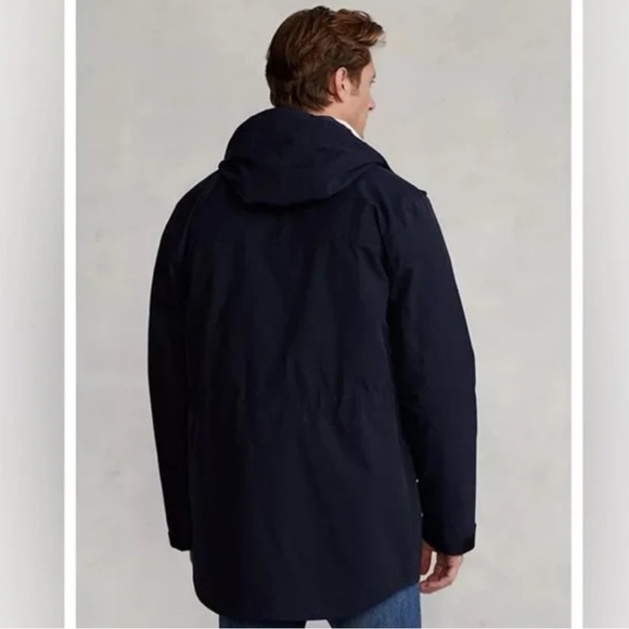 BRAND NEW POLO RALPH LAUREN NAVY COMMUTER JACKET SIZE SMALL - Picture 2 of 12